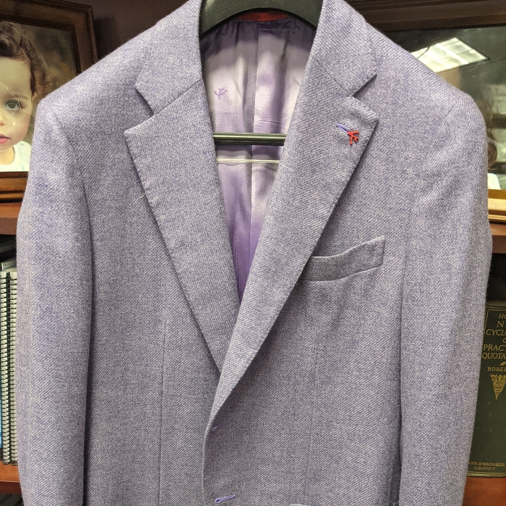 Isaia 100% cashmere sport coat 42r RECENT